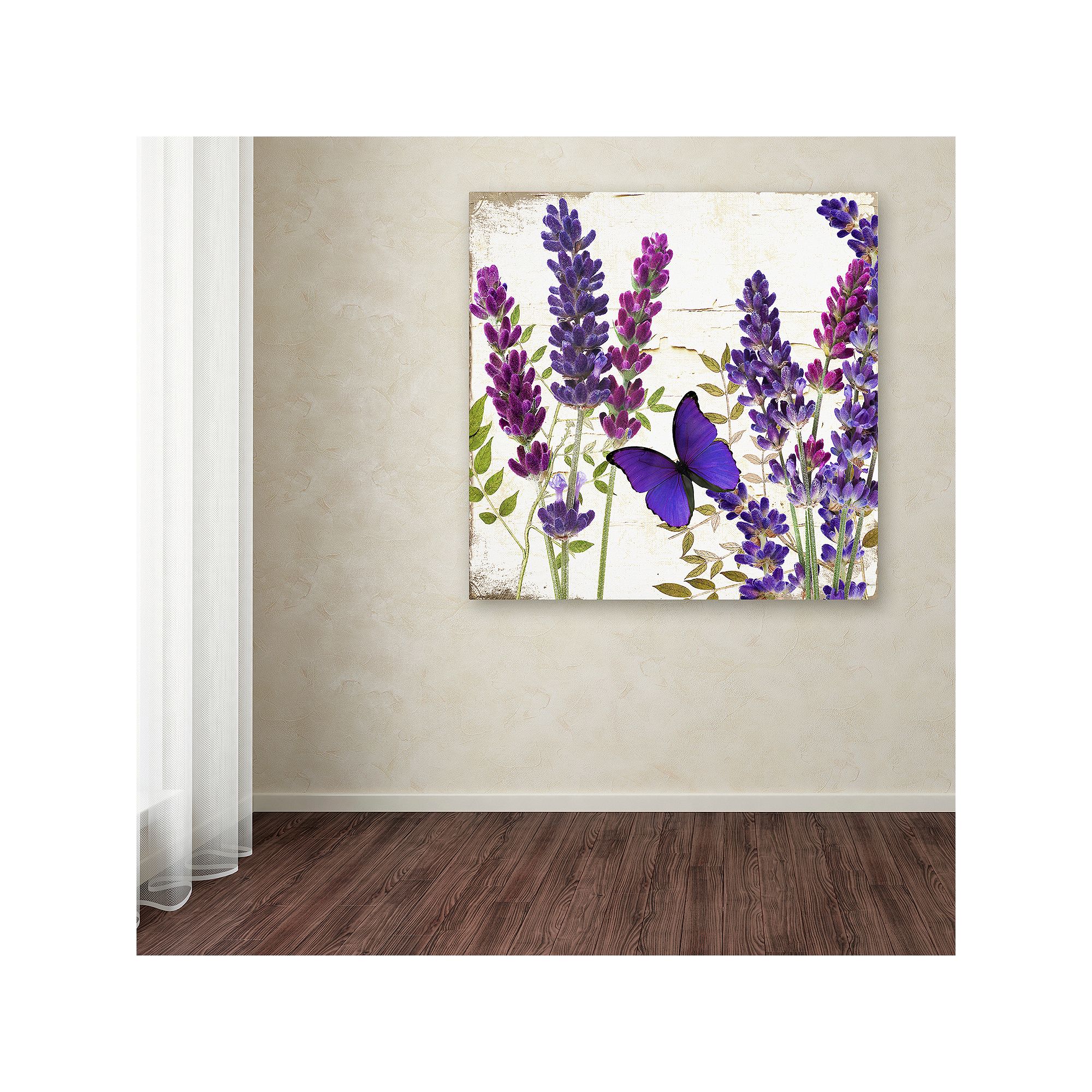 Trademark Fine Art Lavender I Canvas Wall Art, Purple