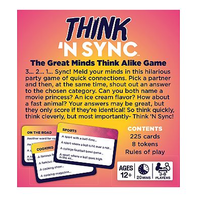 Gamewright Think 'N Sync Game