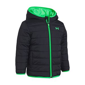 Baby Boy Under Armour Puffer Black Heavyweight Jacket