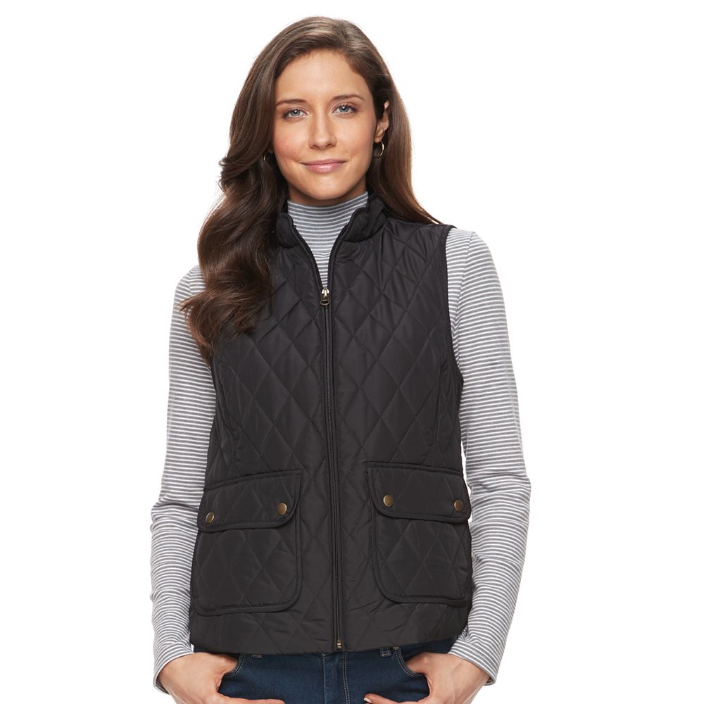 BoTTQuilted Sparkle Vest - Apple Butter Store
