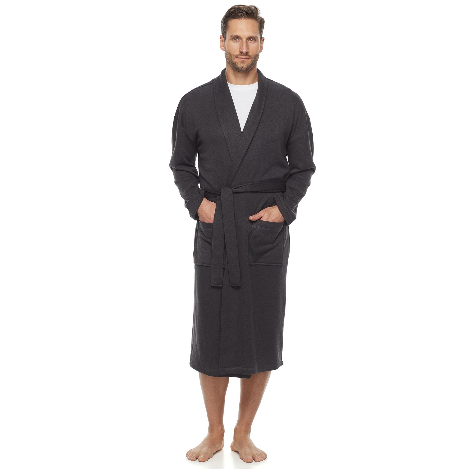 lands end flannel robe