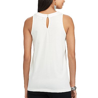 Women's Chaps Embroidered Tank