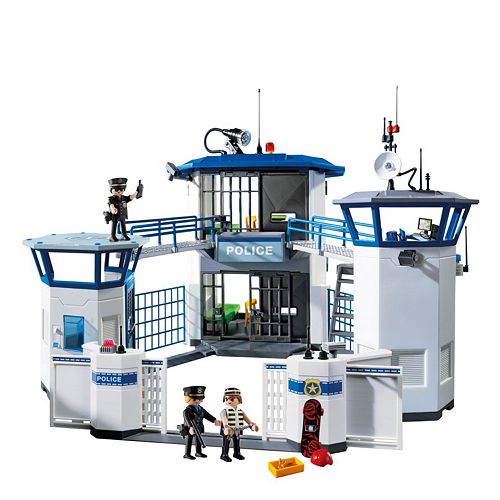 playmobil city police headquarters