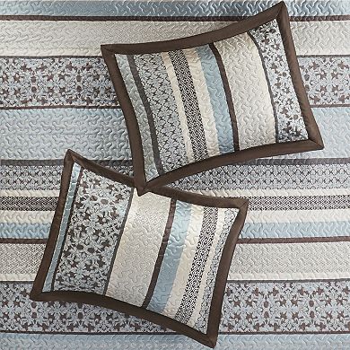 Madison Park 5-Piece Reversible Jacquard Bedspread Set