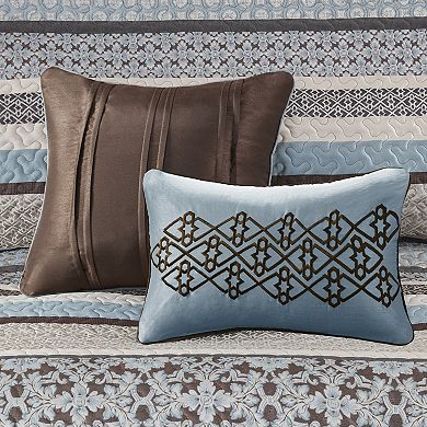 Madison Park 5-Piece Reversible Jacquard Bedspread Set