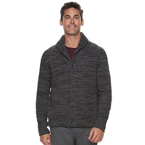 Men's Marc Anthony Slim-Fit Shawl-Collar Sweater Fleece Jacket