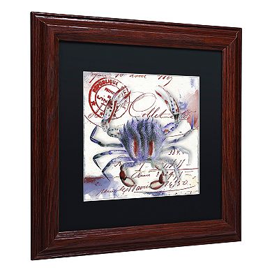 Trademark Fine Art Oceania II Framed Wall Art