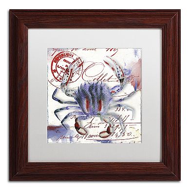 Trademark Fine Art Oceania II Framed Wall Art