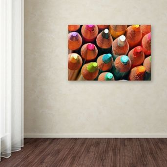 Trademark Fine Art Pencils Canvas Wall Art