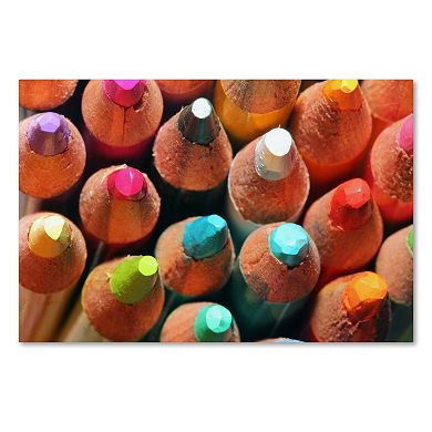Trademark Fine Art Pencils Canvas Wall Art
