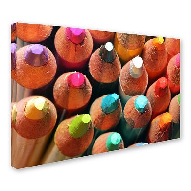 Trademark Fine Art Pencils Canvas Wall Art