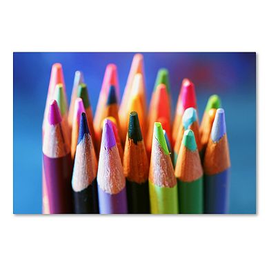 Trademark Fine Art Pencils 2 Canvas Wall Art