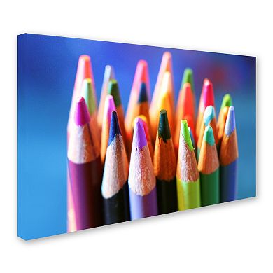 Trademark Fine Art Pencils 2 Canvas Wall Art