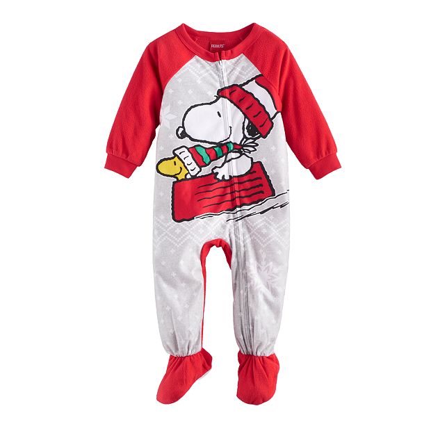 Snoopy onesie pajamas sale