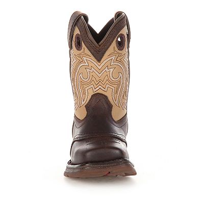 Lil Durango Saddle Kids Western Boots 