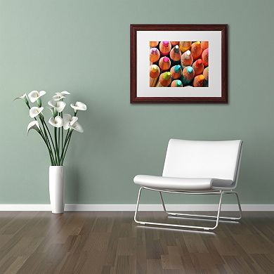 Trademark Fine Art Pencils Framed Wall Art