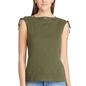 Women's Chaps Lace-Up Tee