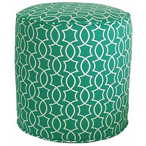 Metje Titan Geometric Indoor Outdoor Small Pouf