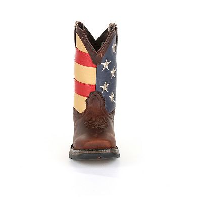 Lil Rebel by Durango American Flag Kids Western Boots