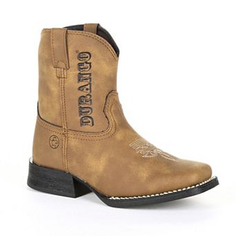 Lil Outlaw by Durango Embossed Logo Kids Western Boots