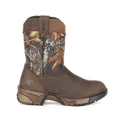 Rocky Wellington Kids Water-Resistant Boots