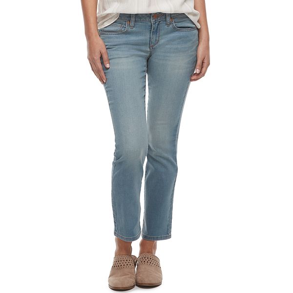 Petite Sonoma Goods For Life® Slim Fit Straight-Leg Jeans