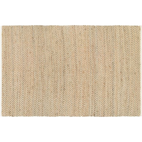 Couristan Nature's Elements Gravity Chevron Jute Blend Rug