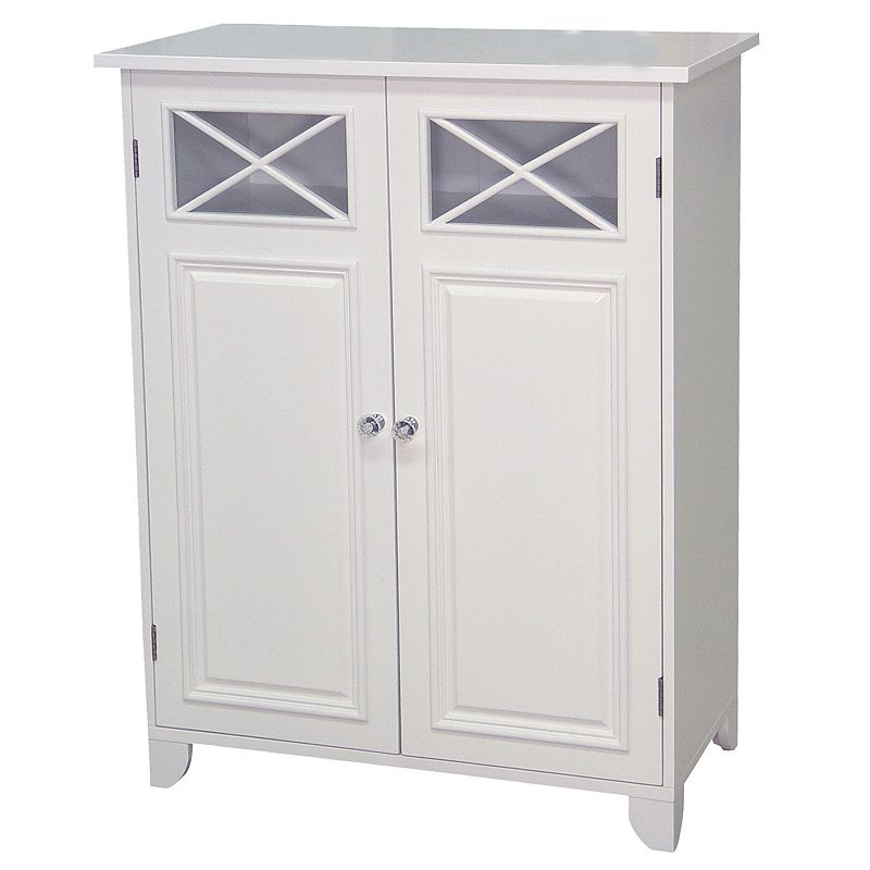 Elegant Home Fashions Dawson 2-Door Floor Cabinet, Multicolor