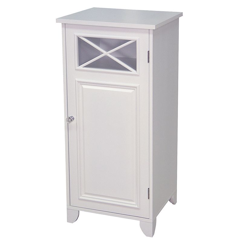 Elegant Home Fashions Dawson Single-Door Floor Cabinet, Multicolor