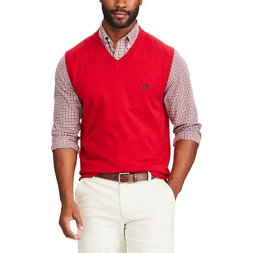 Men's Chaps Classic-Fit Fine-Gauge Sweater Vest