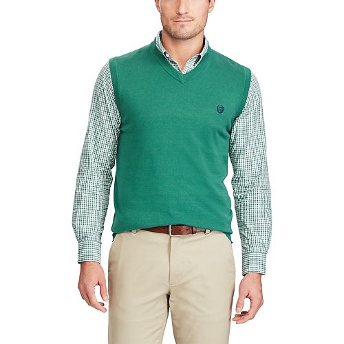 Men's Chaps ClassicFit FineGauge Sweater Vest
