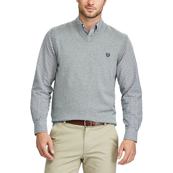 Men's Chaps ClassicFit FineGauge Sweater Vest