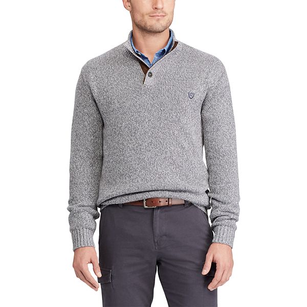 Men's Chaps Classic-Fit Mockneck Sweater