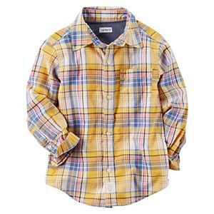 Baby Boy Carter's Plaid Button Down Shirt