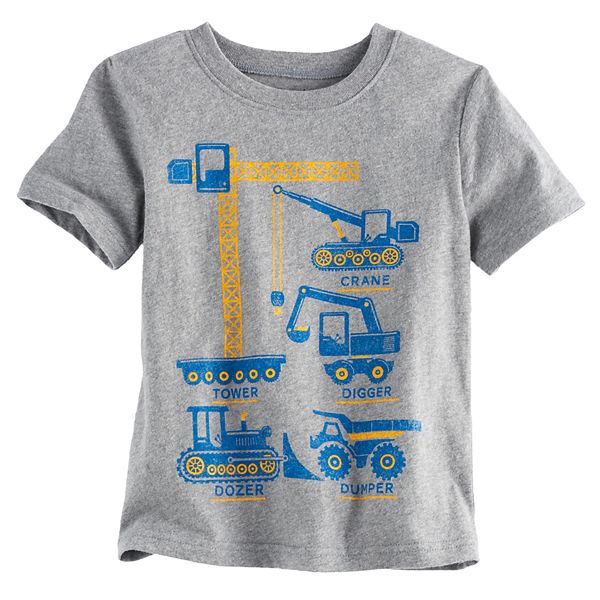 Toddler Boy Jumping Beans® Construction Graphic Short-Sleeve Tee