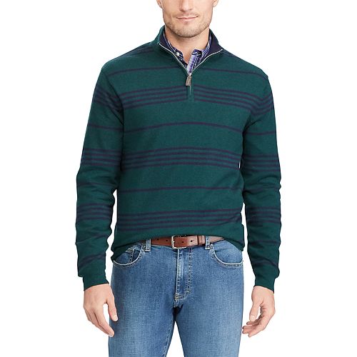 chaps men's quarter zip