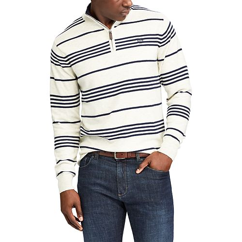 chaps men's quarter zip