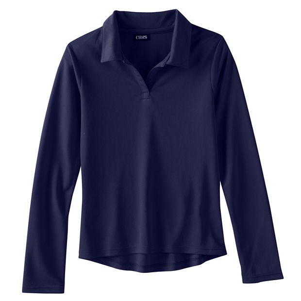 Kohls long 2025 sleeve polo