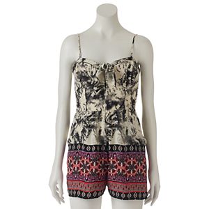 Juniors' About A Girl Molded Cup Romper!