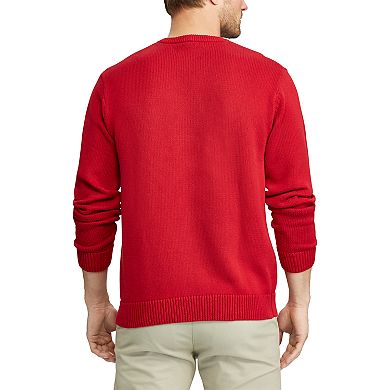 Men's Chaps Classic-Fit Solid Crewneck Sweater