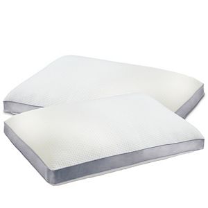 Serta 2-pack Layered Comfort Gel Memory Foam Pillow