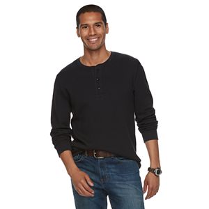 Men's SONOMA Goods for Life™ Classic-Fit Soft-Touch Stretch Thermal Henley
