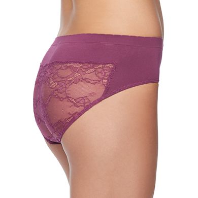 Maidenform Casual Comfort Seamless Lace Back Hipster Panty DMCCSH