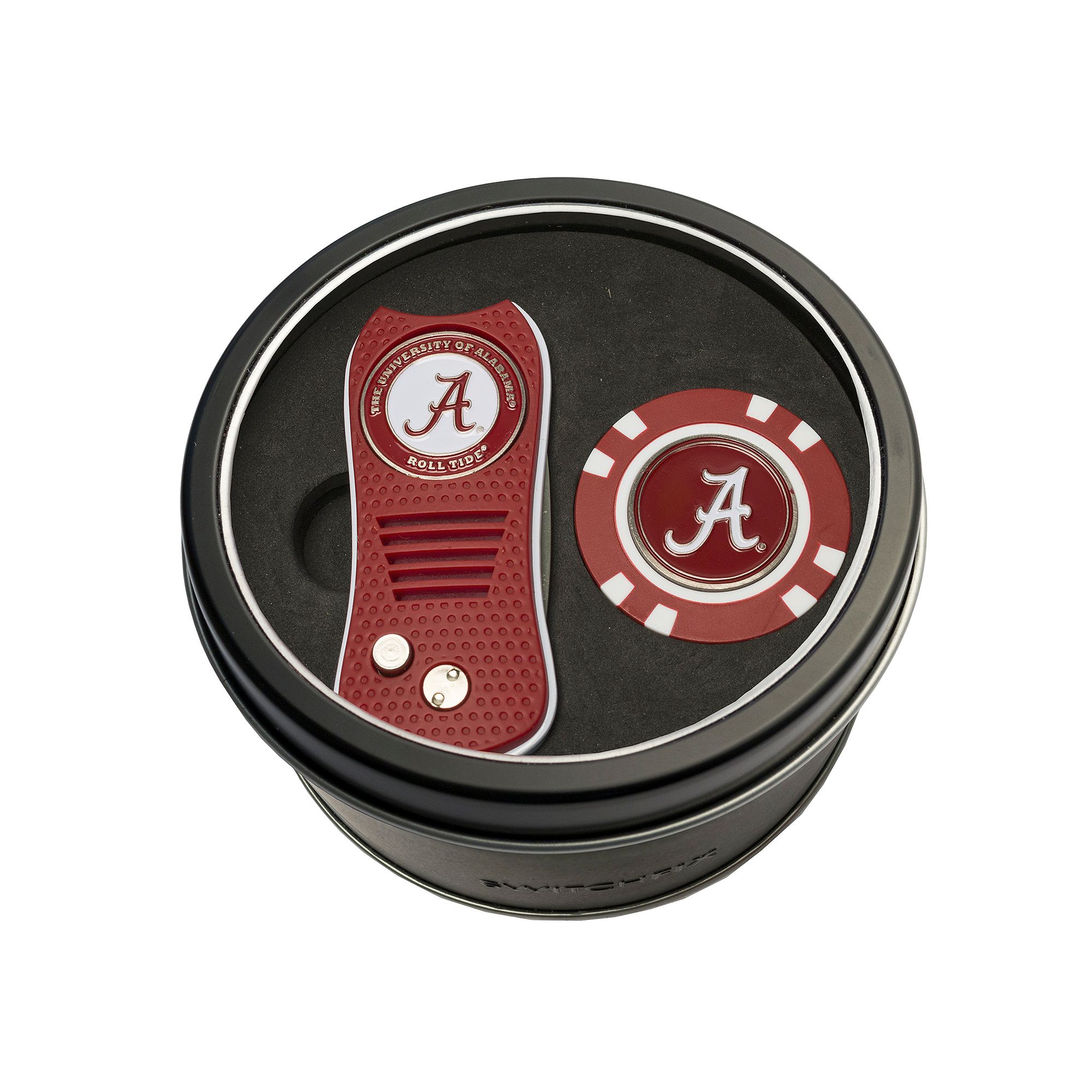 Team Golf Alabama Crimson Tide Switchfix Divot Tool & Golf Chip Set
