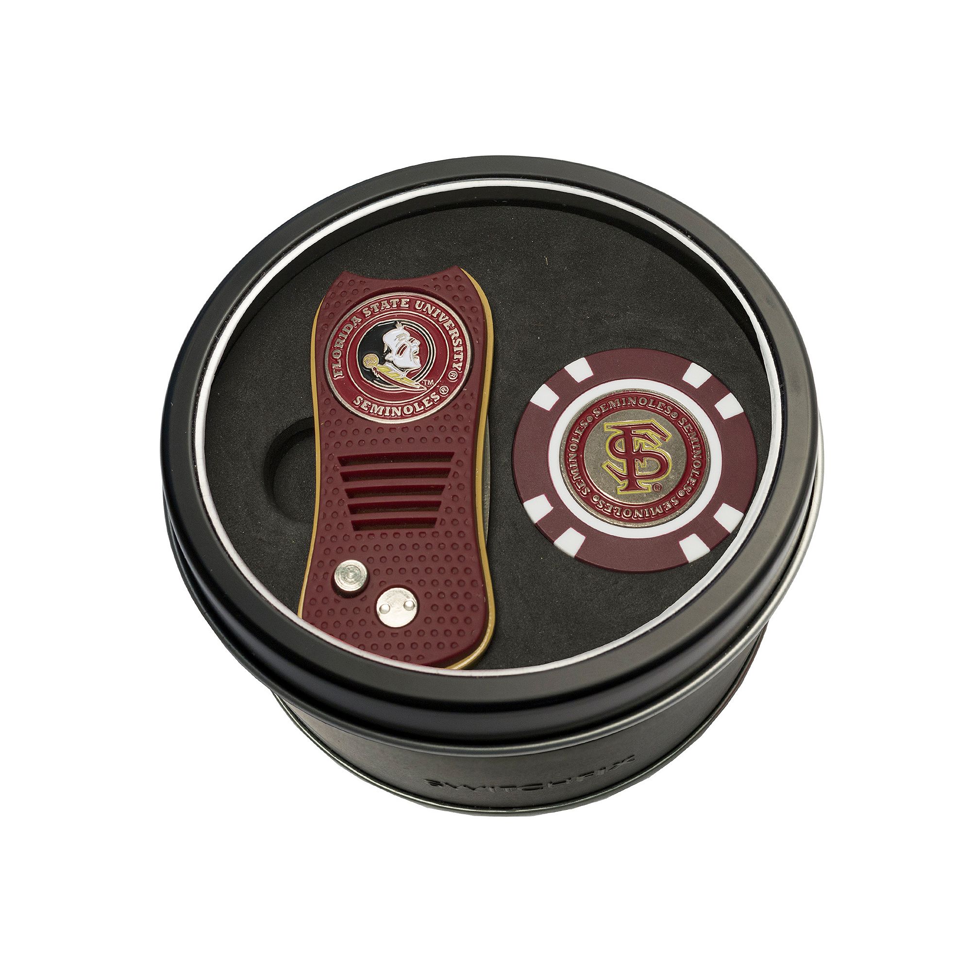 Team Golf Florida State Seminoles Switchfix Divot Tool & Golf Chip Set