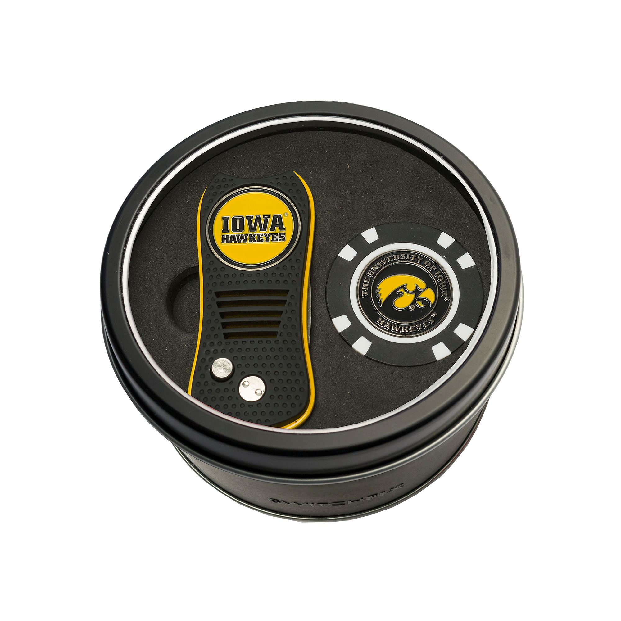 Team Golf Iowa Hawkeyes Switchfix Divot Tool & Golf Chip Set