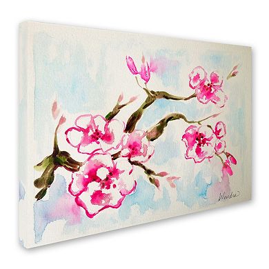 Trademark Fine Art Cherry Blossom Canvas Wall Art