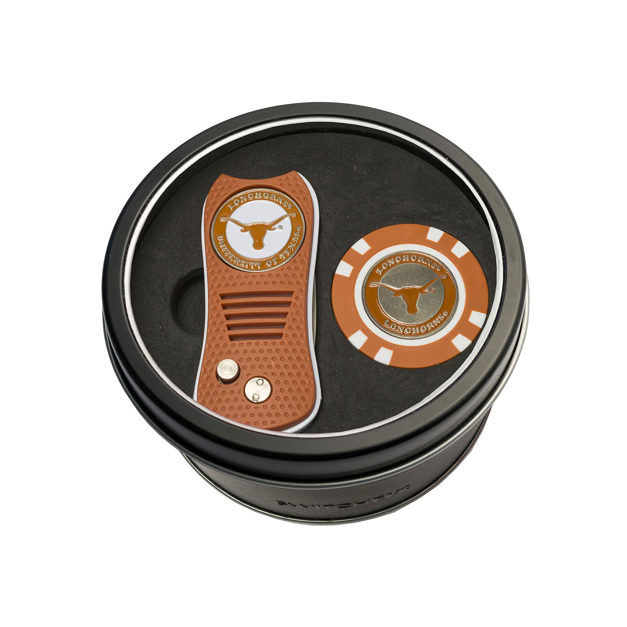 Team Golf Texas Longhorns Switchfix Divot Tool & Golf Chip Set