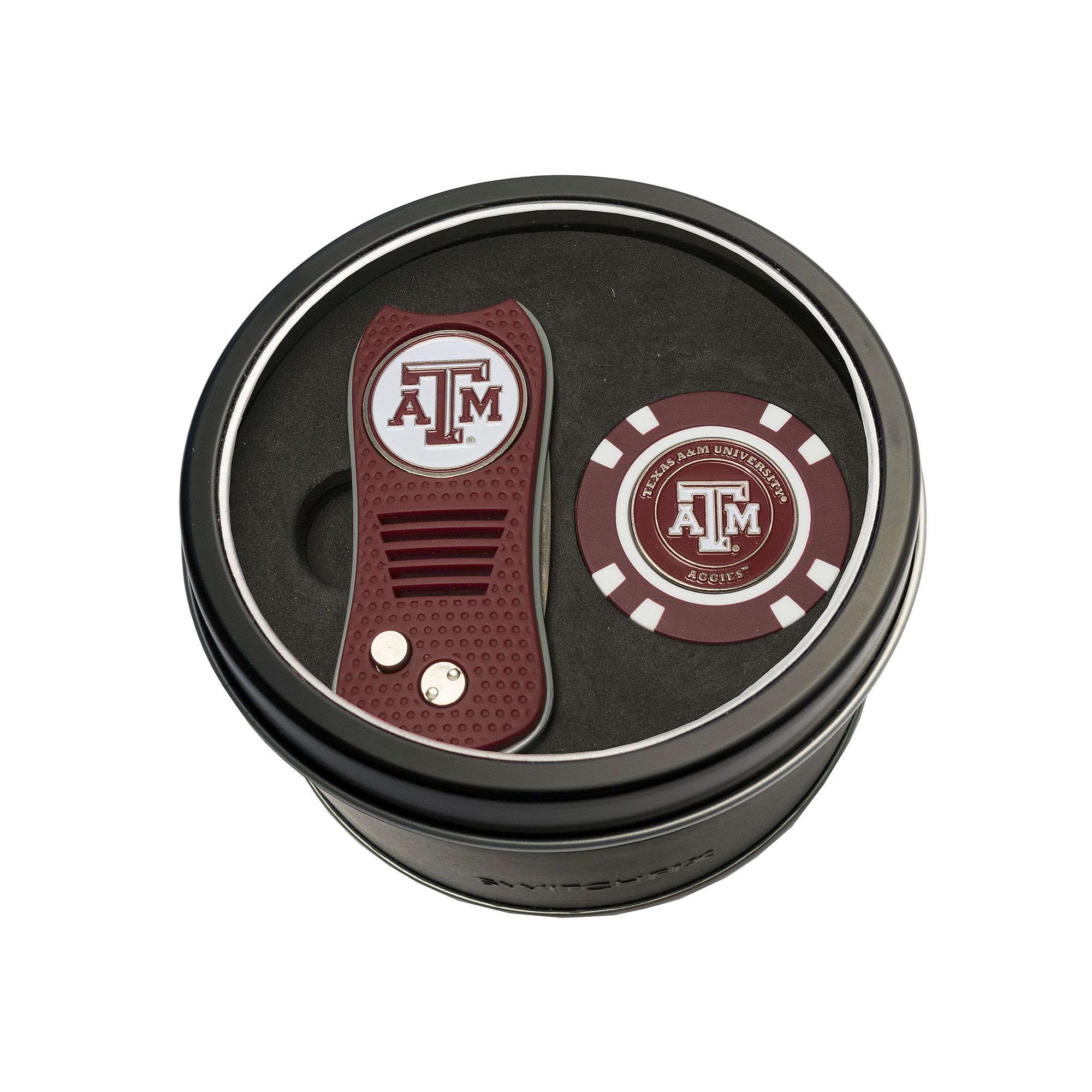 Team Golf Texas A&M Aggies Switchfix Divot Tool & Golf Chip Set