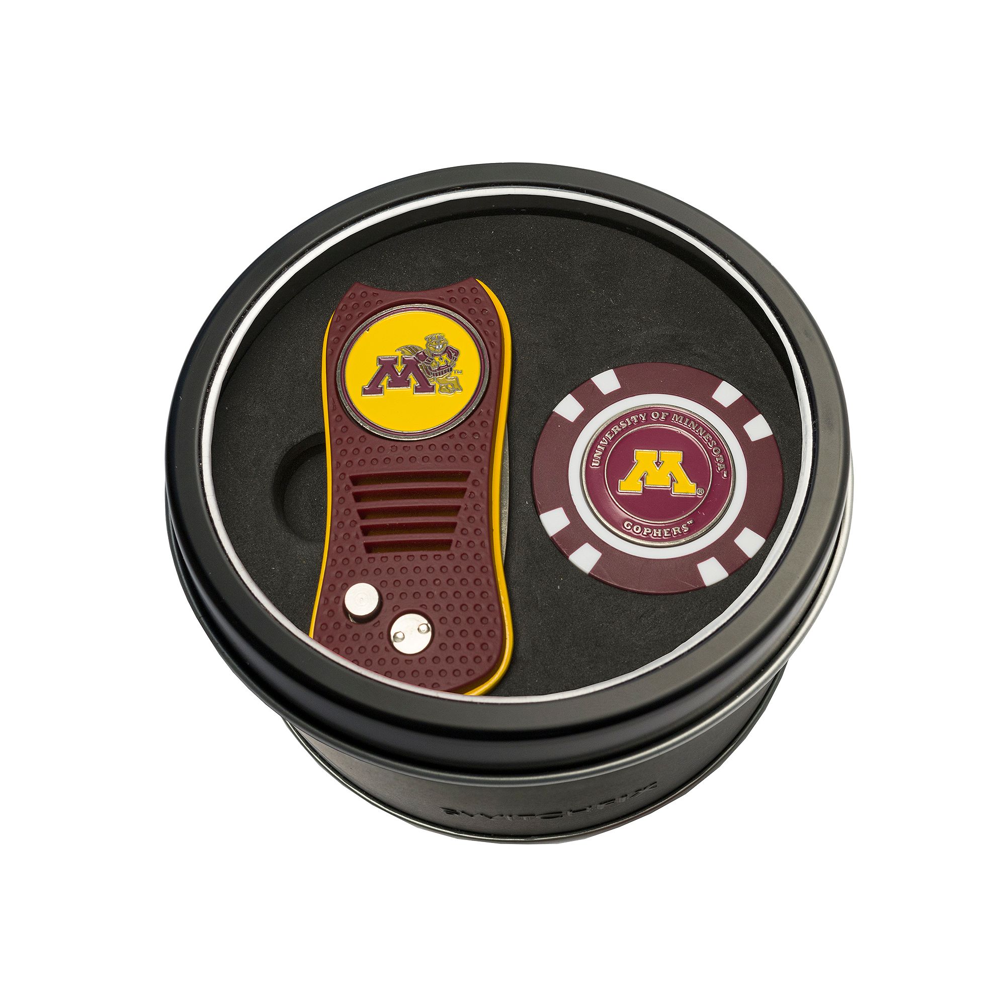 Team Golf Minnesota Golden Gophers Switchfix Divot Tool & Golf Chip Set